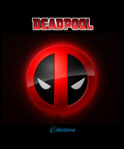 Marvel Paladone Deadpool Logo Marvel Light