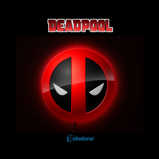Marvel Paladone Deadpool Logo Marvel Light