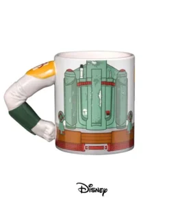Buy online mug store Star Wars Boba FET 3D Mug, Ceramic, Green in kuwait