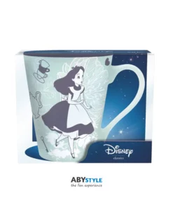 DISNEY Tea mug Alice in Wonderland Alice & Cheshire Cat 2