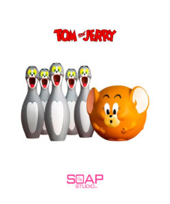 Soap Studio Tom & Jerry Bowling Vinyl Figure Set