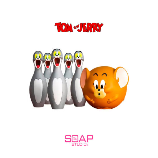Soap Studio Tom & Jerry Bowling Vinyl Figure Set