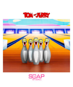 Soap Studio Tom & Jerry Bowling Vinyl Figure Set