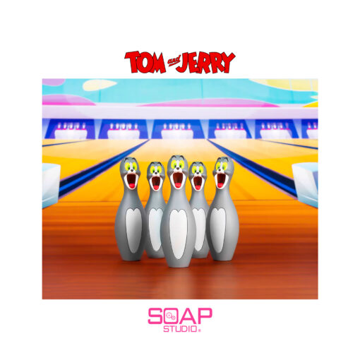 Soap Studio Tom & Jerry Bowling Vinyl Figure Set