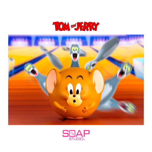 Soap Studio Tom & Jerry Bowling Vinyl Figure Set