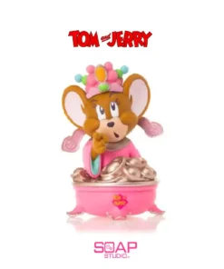 JERRY MOUSE GOD OF WEALTH (PINK VER.) STATUE - TOM AND JERRY - SOAP STUDIOS