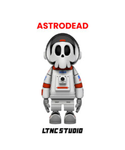ASTRODEAD ART TOY - WHITE