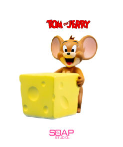 Tom and Jerry: Magnetic Paperclip Holder - Soap Studios