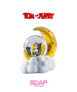 Soap Studio CA301 Tom and Jerry: Cheese Moon Snow Globe