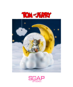 Soap Studio CA301 Tom and Jerry: Cheese Moon Snow Globe