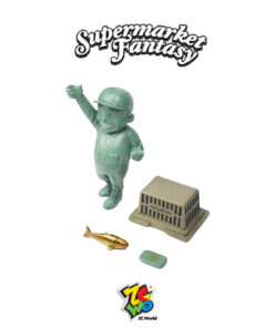 Supermarket Staff Statue