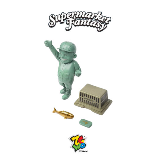 Supermarket Staff Statue
