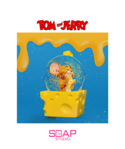 Soap Studio CA303 Tom and Jerry: Cheese Snow Globe