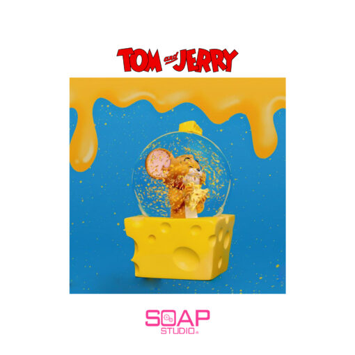Soap Studio CA303 Tom and Jerry: Cheese Snow Globe