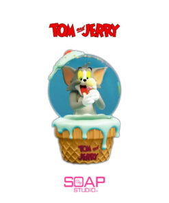 Tom and Jerry – Ice Cream Snow Globe By Soap Studio