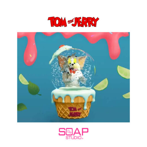 Tom and Jerry – Ice Cream Snow Globe By Soap Studio 02