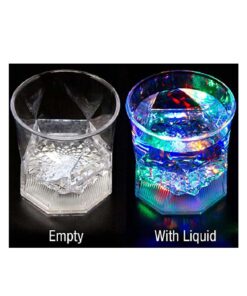 Liquid-Activated-Multicolor-LED-Old-Fashioned-Glass-Fun-Light-Up-Drinking-Tumbler-10-oz