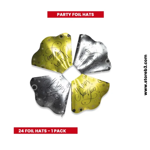 Buy online Happy new year party foil hats 24pcs amscan in kuwait