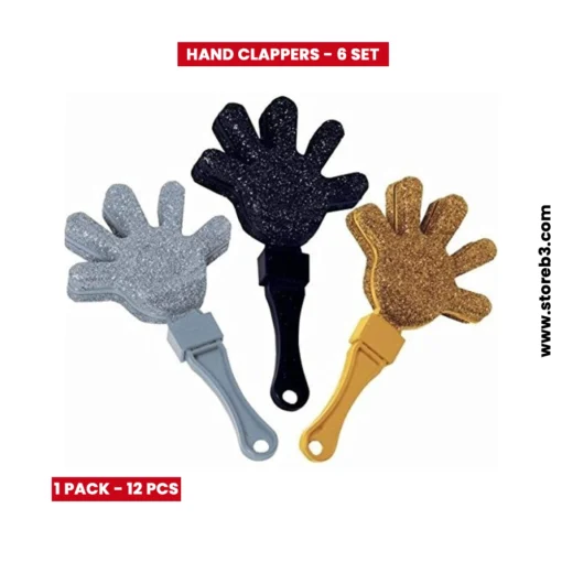 Buy online Happy new year party hand clappers 12pcs in kuwait - 2