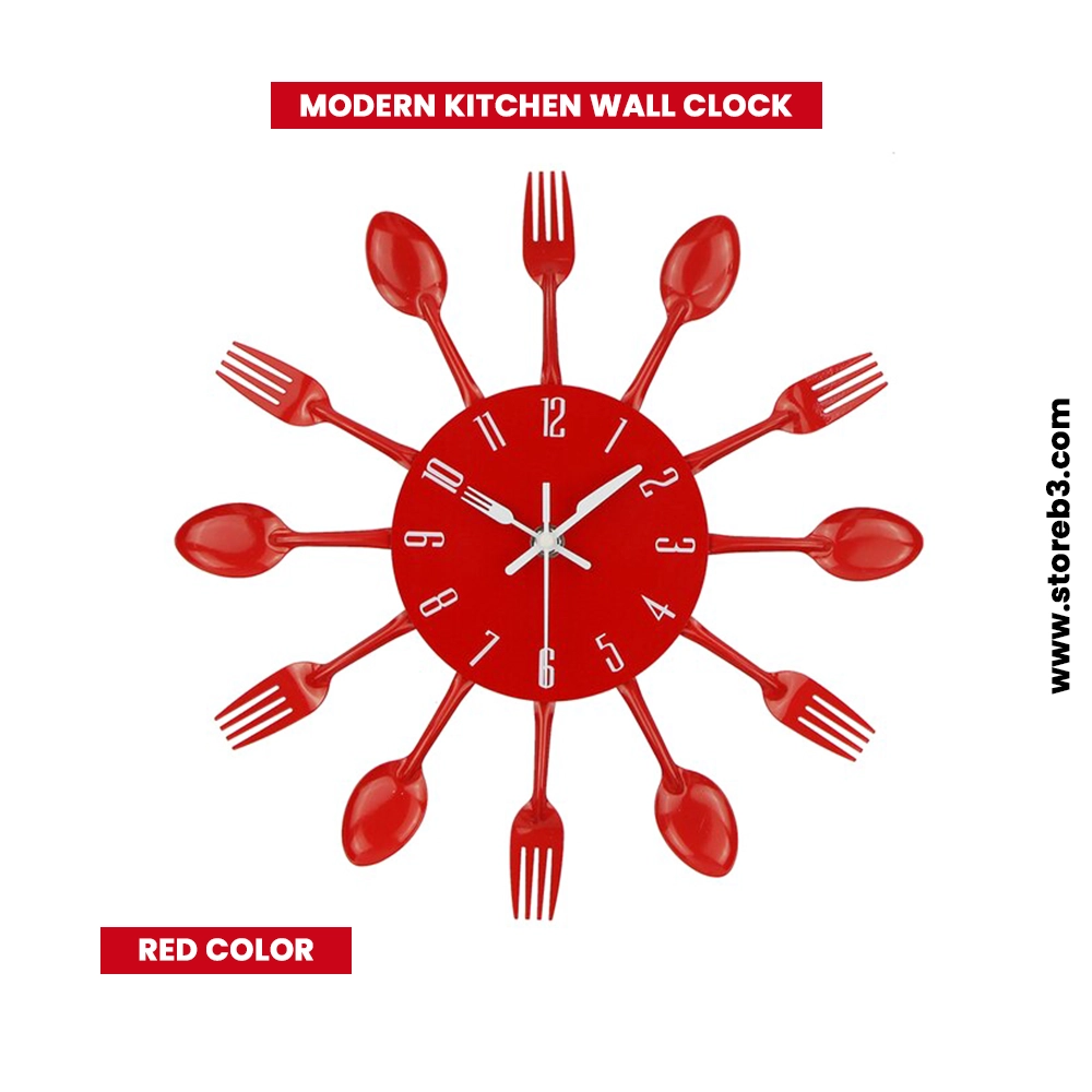 Buy Online Shop Modern Kitchen Wall Clock 03.webp
