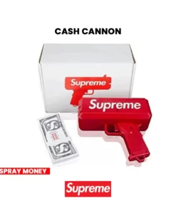 Cash Money Gun Super Gun Spray Gun Making A Cash Rain Money Toy Gun, Shooter Toy Gun Cash Fashion Money Gun Toys ,Contains 100PCS Props Money ,Wedding Nightclub bar PartySupplies - 2