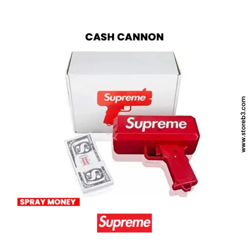 Cash Money Gun Super Gun Spray Gun Making A Cash Rain Money Toy Gun, Shooter Toy Gun Cash Fashion Money Gun Toys ,Contains 100PCS Props Money ,Wedding Nightclub bar PartySupplies - 2