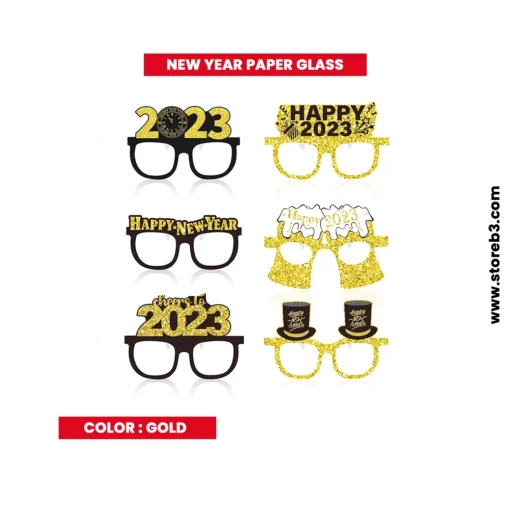bUY ONLINE NEW YEAR PAPPER GLASS AND CELEBERATION NEW YEAR IN KUWAIT