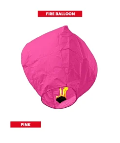 online buy fire sky lantern in kuwait - pink