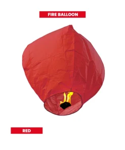 online buy fire sky lantern in kuwait - red