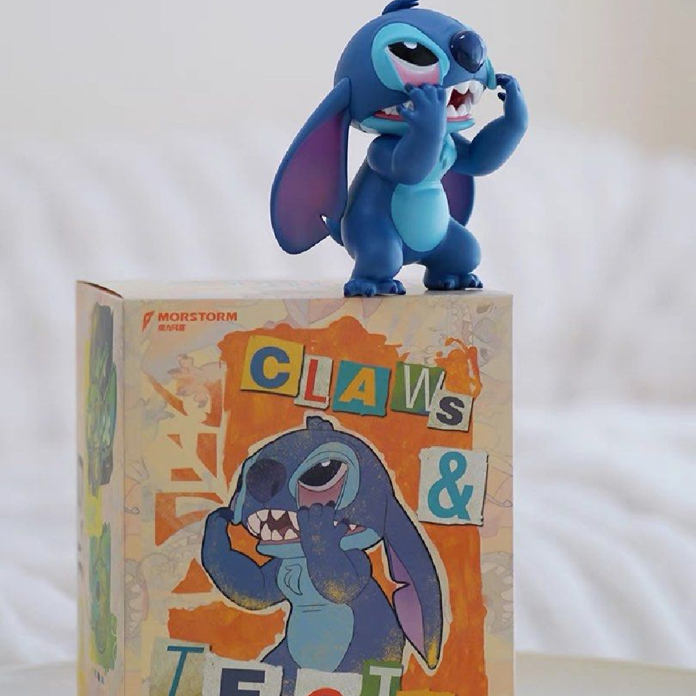 DISNEY X MORSTORM STITCH 'CLAWS AND TEETH' FIGURINE - B3 STORE