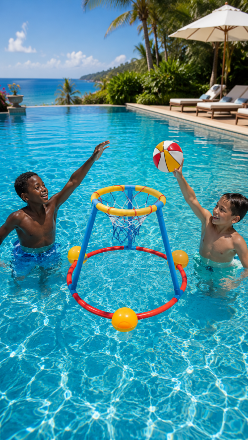 FLOATING BASKETBALL GAME