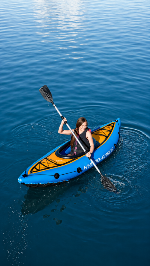 BESTWAY INFLATABLE KAYAK COVE CHAMPION - 1 PERSON