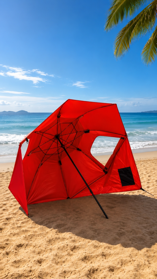 Alternative view of Beach Umbrella مظلة البحر ⛱️