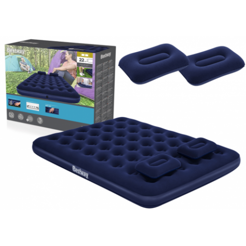 BESTWAY QUEEN AIR MATTRESS WITH TWO PILLOWS - Image 5