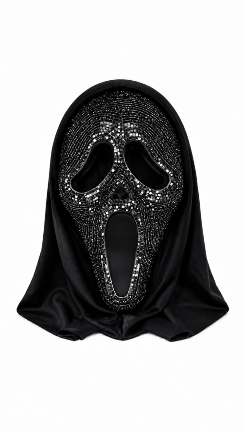 Alternative view of Scream Disco Halloween Mask