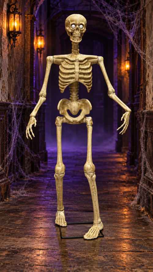 Animated Life Size Halloween Skeleton