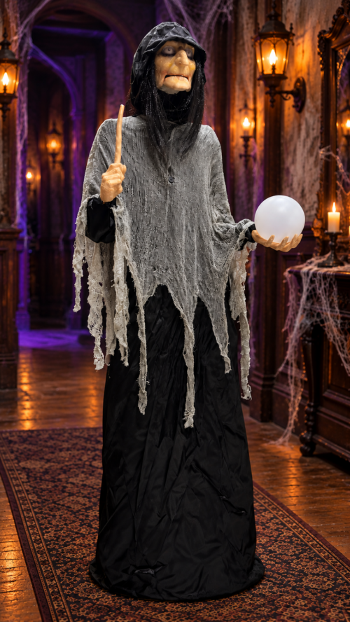 Halloween Animated Full size Witch