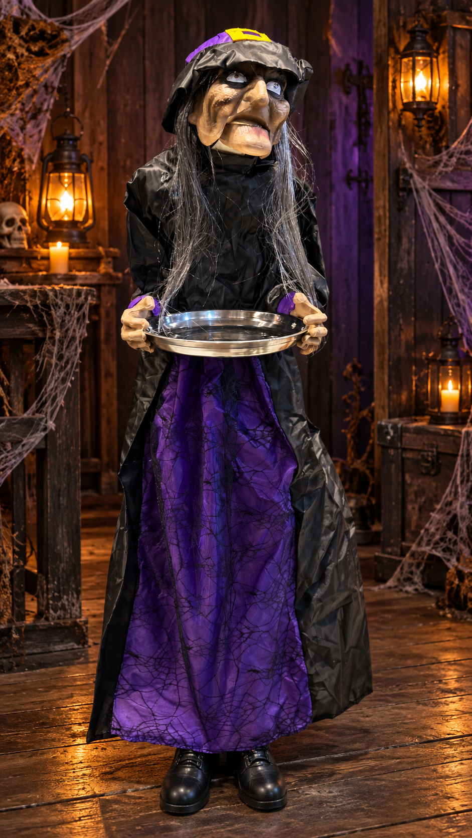 Animated Halloween Witch - Image 3