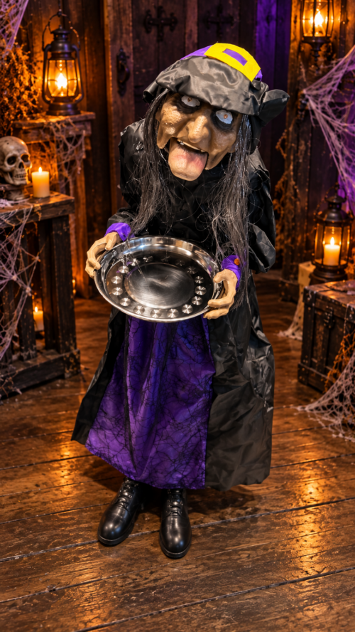 Animated Halloween Witch