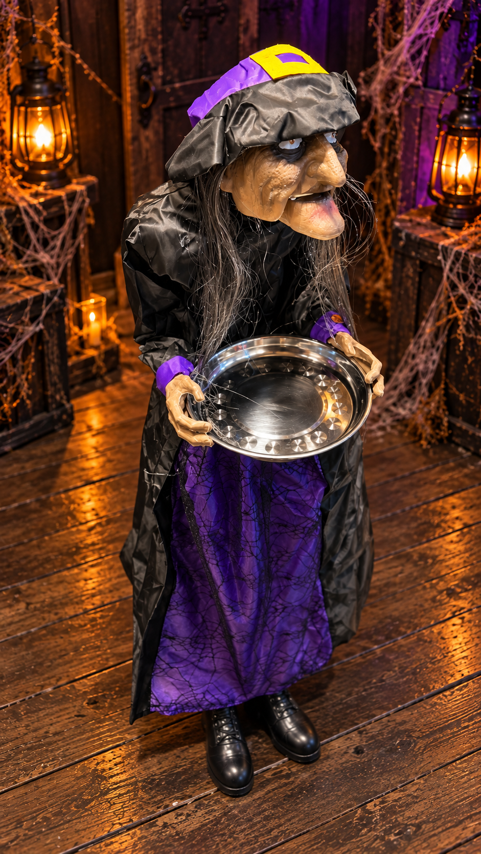 Animated Halloween Witch - Image 2