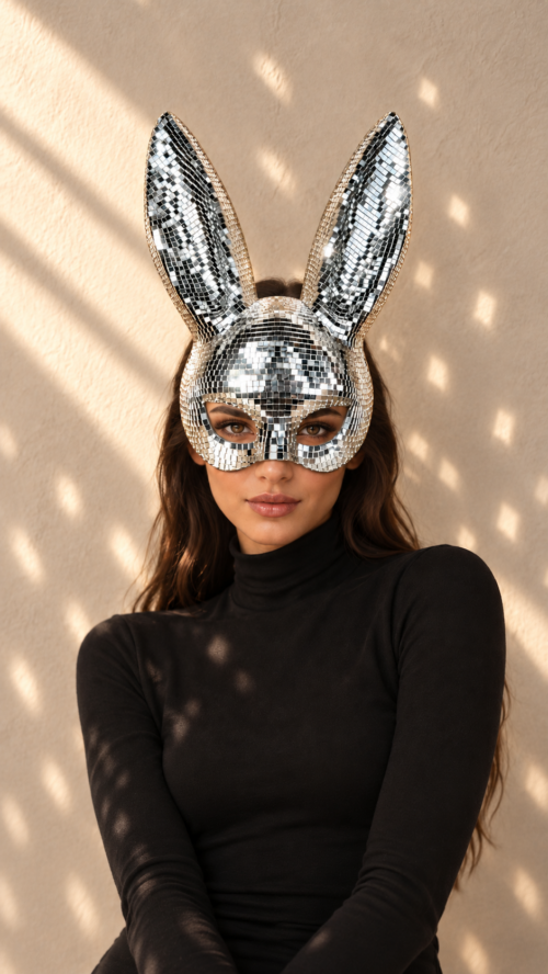 Rabbit Ear Disco Mask