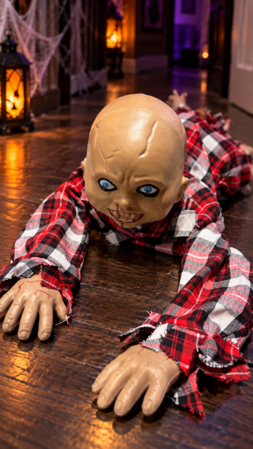 Animated Creepy Crawling Zombie Baby