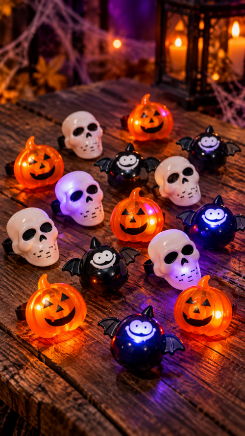 Alternative view of Halloween Light-up ring